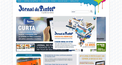 Desktop Screenshot of jornaldopintor.com.br